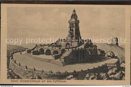42468699 Kyffhaeuser Kaiser Wilhelm Denkmal Kyffhaeuser