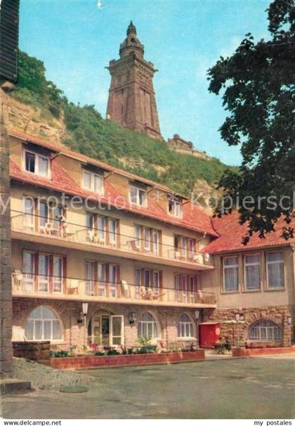 Kyffhaeuser Kyffhaeuser-Denkmal Erholungsheim Glueck auf