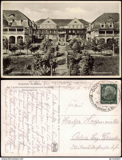 Bad Gottleuba-Bad Gottleuba-Berggießhübel Heilstätte Männerstationen 1937