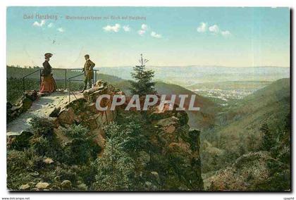 CPM Bad Harzburg Winterbergsklippen mit Blick auf Harzburg
