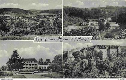 Honnef BAD HONNEF Panorama Kurhaus Sportschule Redemptoristen Kloster