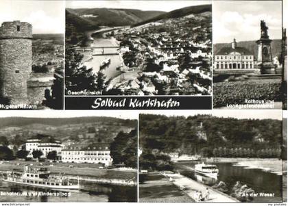 Bad Karlshafen Karlshafen Rathaus Denkmal Sanatorium