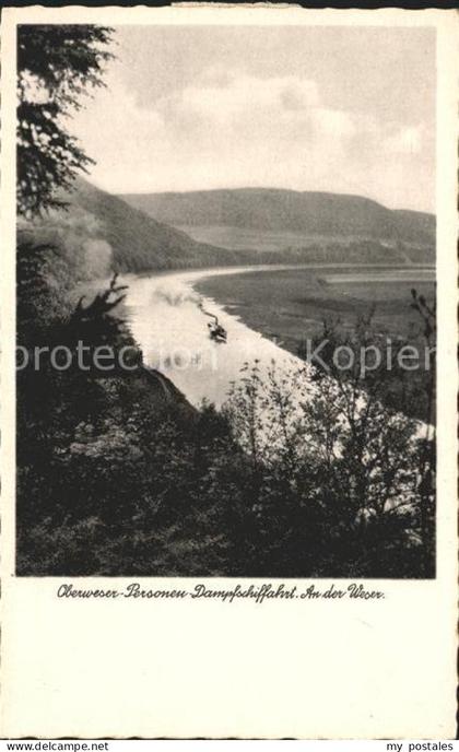 Karlshafen Bad Oberweser- Personen- Dampfschifffahrt