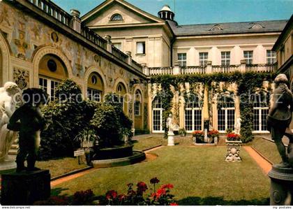 Bad Kissingen Schmuckhof im Regentenbau Skulpturen Statuen