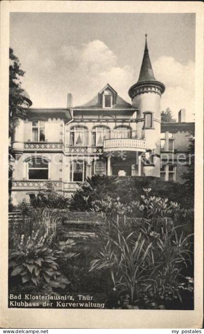 Bad Klosterlausnitz Klubhaus