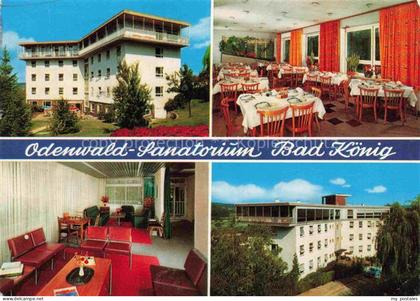 Bad Koenig Odenwald Hessen Odenwald Sanatorium Gastraeume