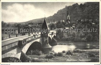 Bad Koesen Saalebruecke