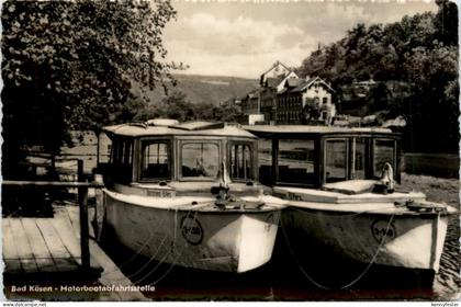Bad Kösen, Motorbootabfahrtsstelle