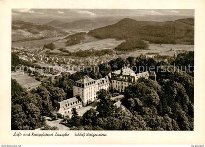 Laasphe BAD LAASPHE NRW Schloss Wittgenstein Fliegeraufnahme