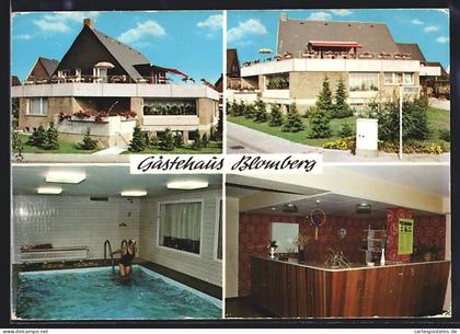 AK Bad Laer, Gasthaus Blomberg, Amselweg 1