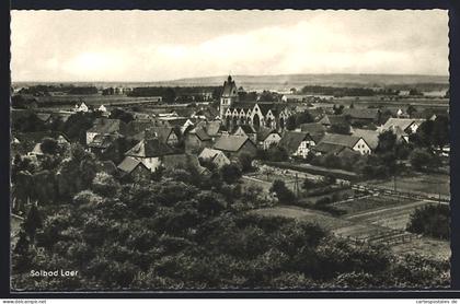 AK Bad Laer, Ortsansicht mit Stadtpfarrkirche