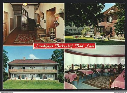 AK Bad Laer /Teutoburger Wald, Hotel-Pension Landhaus Birkenhof, Iburger Str. 23, Innenansichten