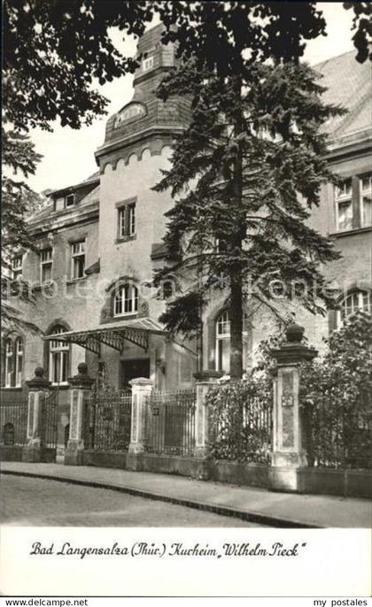Bad Langensalza Kurheim Wilhelm Pieck