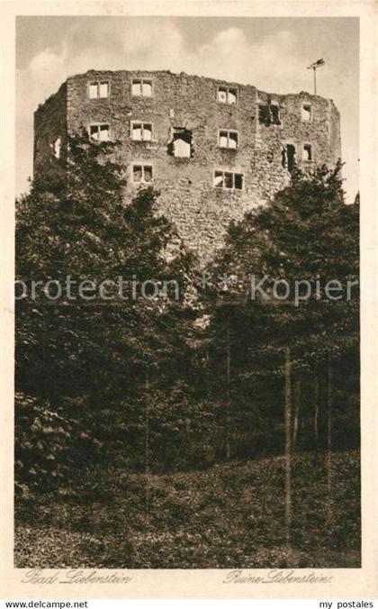 Bad Liebenstein Ruine Liebenstein