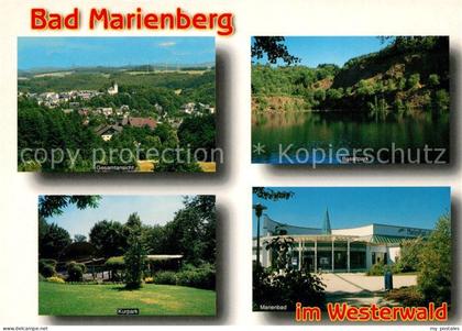 Bad Marienberg Panorama Kneipp Heilbad Basaltpark See Kurpark Marienbad