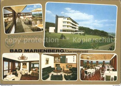 Bad Marienberg Westerwald Kneipp Kurhotel Wildpark Restaurant Terrasse