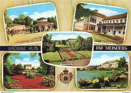 Bad Meinberg Horn-Bad Meinberg NRW Brunnentempel Wandelhalle Kurmittelhaus Bergg