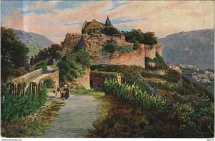 CPA BAD MUNSTER am STEIN Burg Ebernburg GERMANY (1162714)