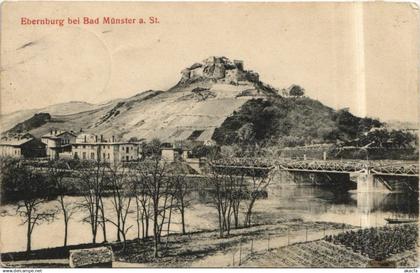 CPA BAD MUNSTER am STEIN EBERNBURG - Panorama GERMANY (1162123)