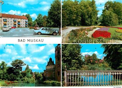 Bad Muskau Oberlausitz PdF Park Moorbad Schlossruine