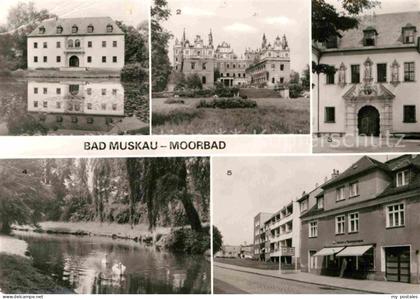 Bad Muskau Oberlausitz Schloss Schlossruine Park Kirchstrasse
