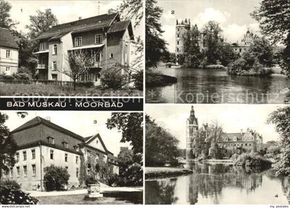 Bad Muskau Oberlausitz Schlossruine Moorbad Schloss