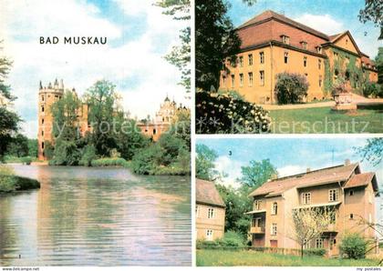 Bad Muskau Oberlausitz Schlossruine Moorbad Turmvilla