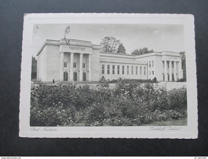 AK 1935 Bad Nauheim. Kerkhoff Institut. Werbestempel 100 Jahre Bad Nauheim