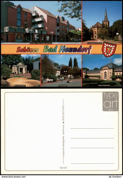 Ansichtskarte Bad Nenndorf Mehrbildkarte Schönes Bad Nenndorf 1995