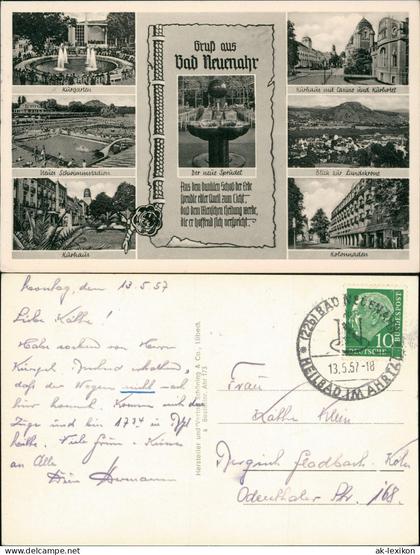 Bad Neuenahr-Bad Neuenahr-Ahrweiler Stadtteilansichten Mehrbild 1957