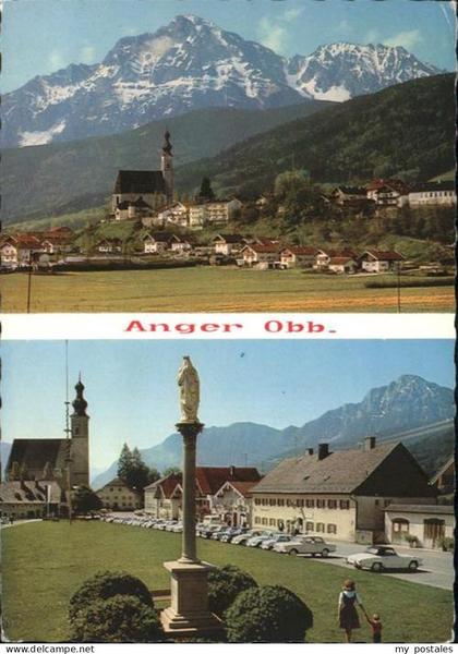 70941138 Anger Anger Hochstaufen Dorfplatz x Anger