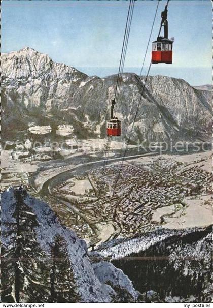 Bad Reichenhall Predigtstuhlbahn Seilbahn Hochstaufen Chiemgauer Alpen