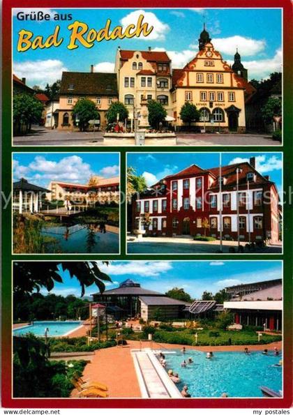Bad Rodach Rathaus Kurhaus Schwimmbad