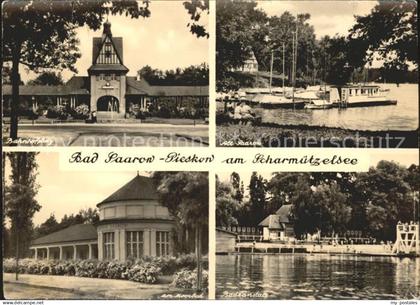 Bad Saarow-Pieskow Bahnhofsplatz Alt Saarow Moorbad Badeanstalt