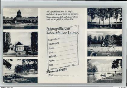 Bad Saarow Scharmuetzelsee