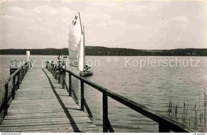 Saarow Bad Scharmuetzelsee Strand