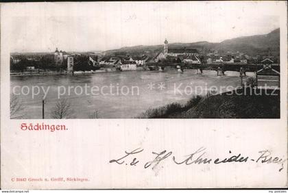 Saeckingen Bad Rheinbruecke