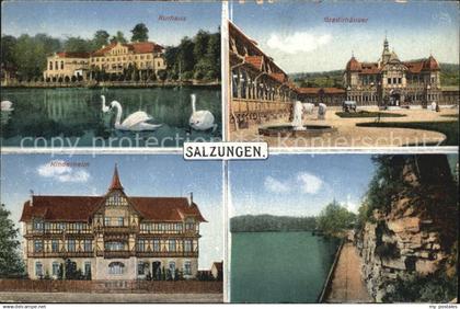 42509145 Salzungen Bad Kurhaus Kinderheim Gradirhaeuser  Bad Salzungen