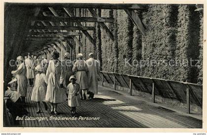 Bad Salzungen Gradierende Personen Gradierwerk