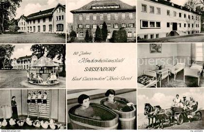 Bad Sassendorf Kinderheilanstalt Sassendorf Teilansichten