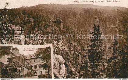 Grosser Winterberg Gasthaus auf dem Gr Winterberg