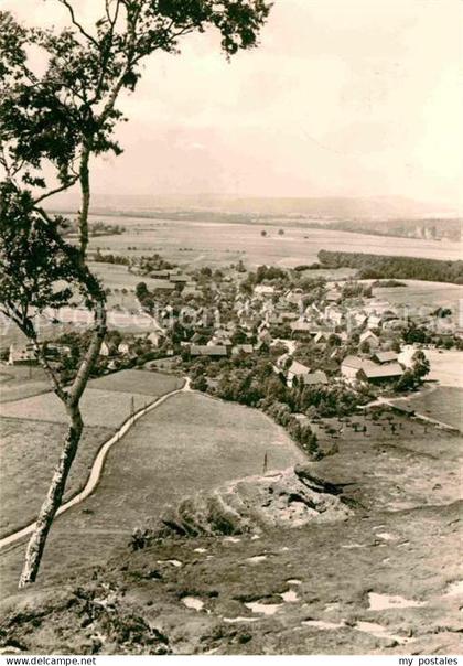 Schoena Bad Schandau Panorama Blick vom Zirkelstein