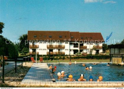 Bad Langenbruecken Bad Schoenborn Hotel Peters Garni Freibad