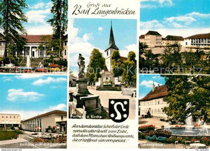 Bad Langenbruecken Bad Schoenborn Kurhaus Rathaus Kraichgauhalle Kurpark Schwefe