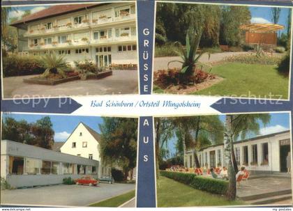 Bad Schoenborn Mingolsheim Schwefelbad Sanatorium Gantner