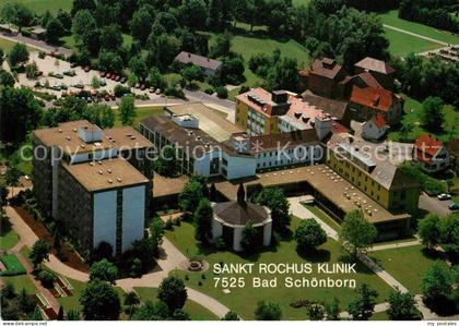 Bad Schoenborn Sankt Rochus Klinik Fliegeraufnahme