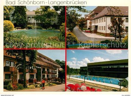 Langenbruecken Bad Schoenborn Fachkrankenhaus Springbrunnen Schwimmbad
