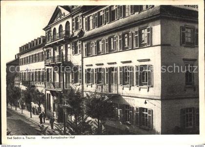 42572192 Bad Soden Taunus Hotel Europaeischer Hof Bad Soden