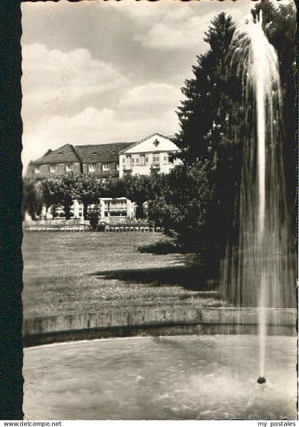 Bad Soden Taunus Bad Soden Kurhaus Brunnen x 1955