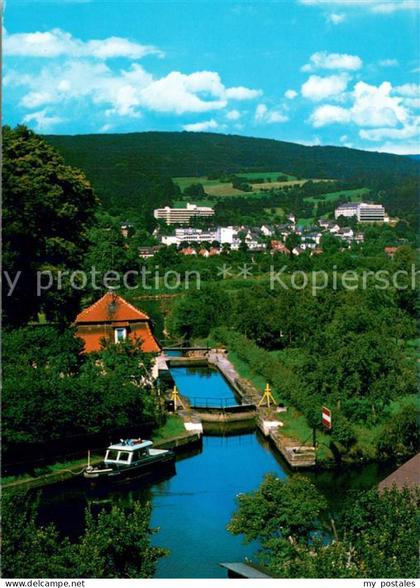 Bad Sooden-Allendorf Die Werra mit Bad Sooden